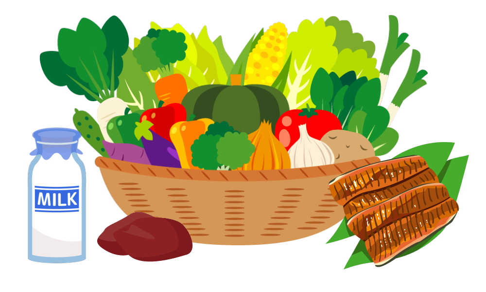 ビタミンAの食材