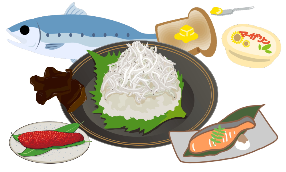 ビタミンDの多く含まれる食品